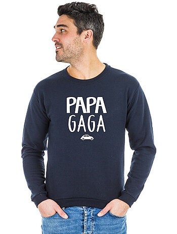 Sweat homme - papa gaga mpt - noël