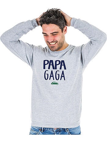 Sweat homme - papa gaga mpt - noël