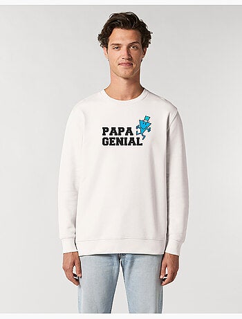 Sweat homme - papa genial - noël