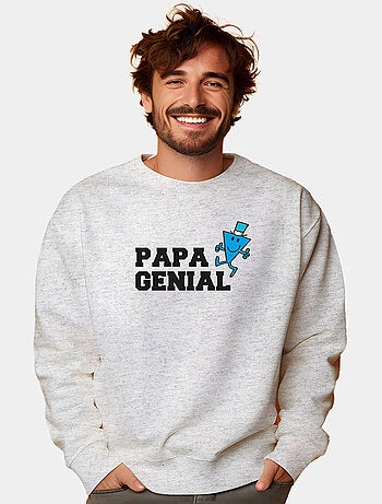 Sweat Homme - PAPA GENIAL