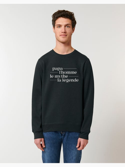 Sweat Homme - PAPA MYTHE LEGENDE - Kiabi