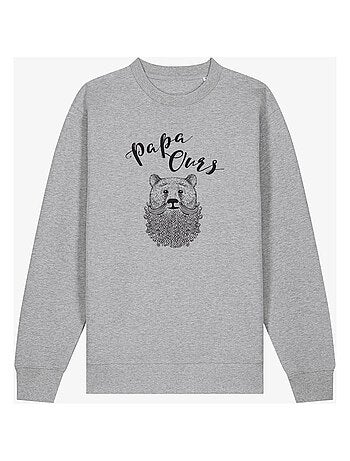 Sweat homme - papa ours - noël