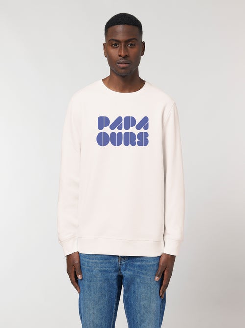 Sweat Homme - PAPA OURS 3 - Kiabi