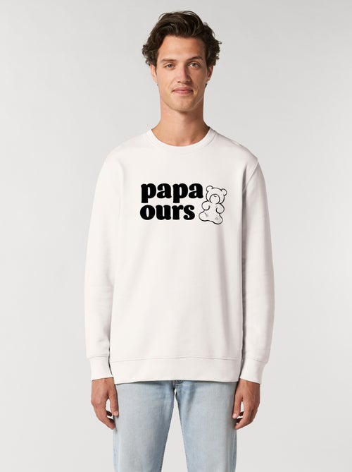 Sweat Homme - PAPA OURS 4 WAF - Kiabi
