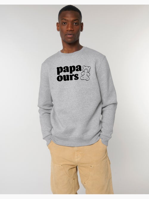 Sweat Homme - PAPA OURS 4 WAF - Kiabi
