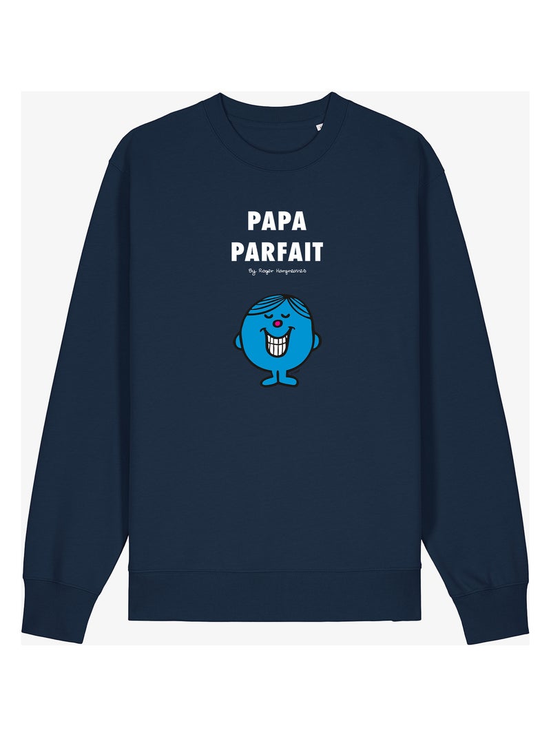 Sweat Homme - PAPA PARFAIT 2 Bleu marine - Kiabi
