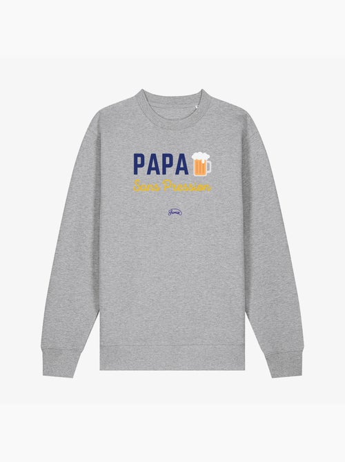 Sweat Homme - PAPA SANS PRESSION - Kiabi