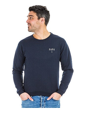 Sweat Homme - PAPA X CŒUR WAF