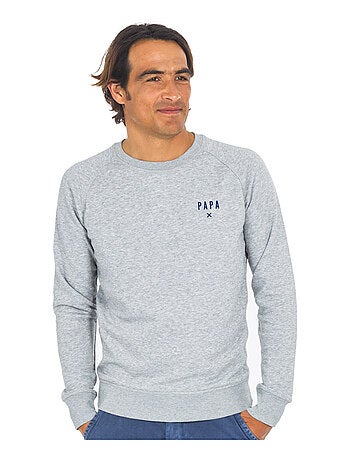 Sweat Homme - PAPA X CŒUR WAF