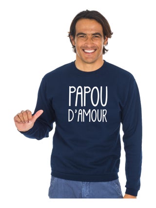 Sweat Homme - PAPOU D'AMOUR