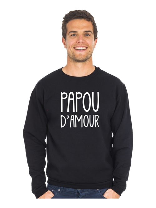 Sweat Homme - PAPOU D'AMOUR - Kiabi
