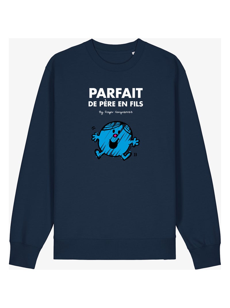 Sweat Homme - PARFAIT DE PÈRE EN FILS Bleu marine - Kiabi