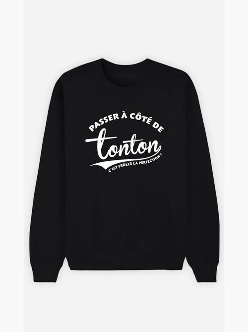 Sweat Homme - PASSER A COTE DE TONTON - Kiabi