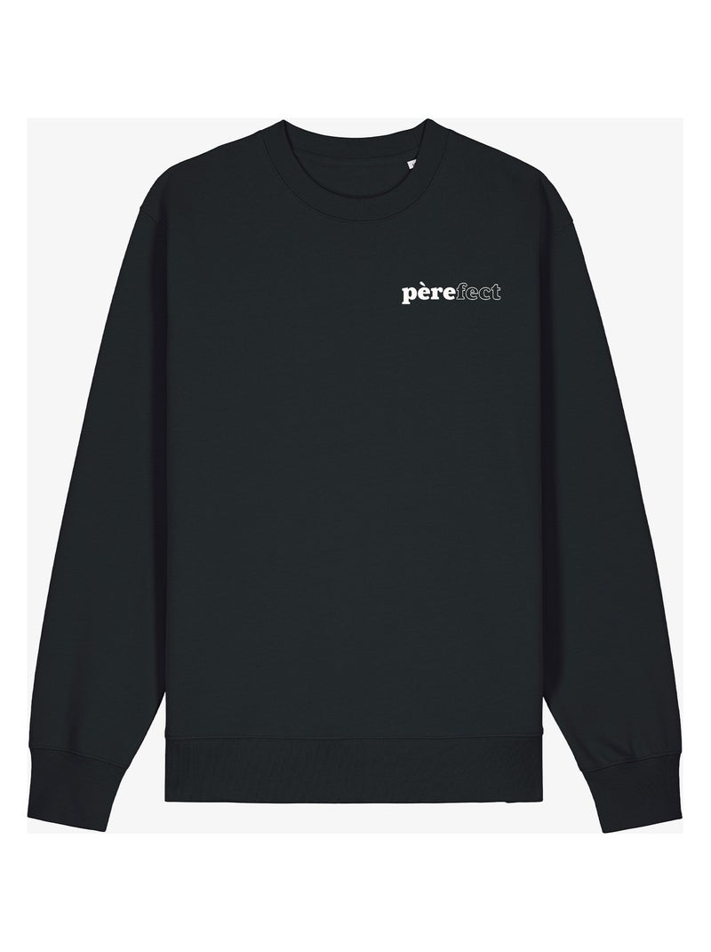 Sweat homme - pere fect coeur - noël Noir - Kiabi