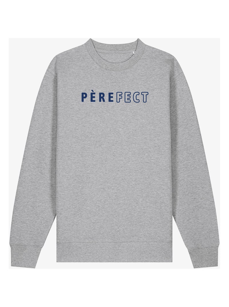 Sweat Homme - PÈRE(FECT) 2 WAF Gris chiné - Kiabi