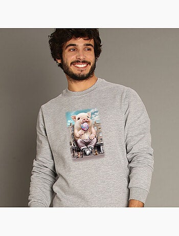 Sweat Homme - PIG ATTACK