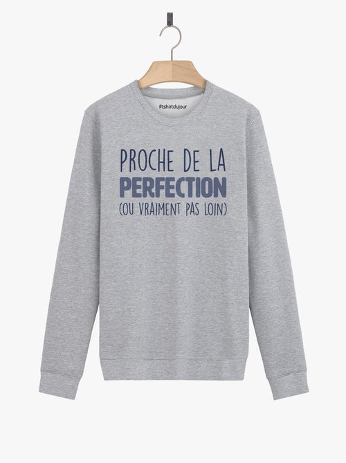 Sweat Homme - PROCHE DE LA PERFECTION - Kiabi