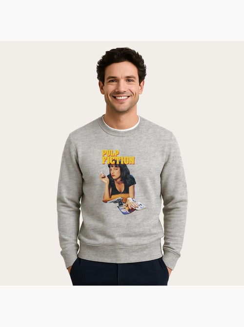Sweat Homme - PULP FICTION VINTAGE MIA WALLACE - Kiabi