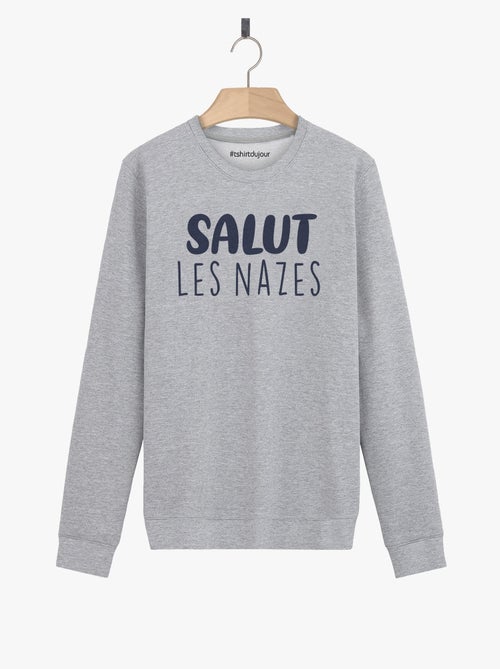 Sweat Homme - SALUT LES NAZES - Kiabi