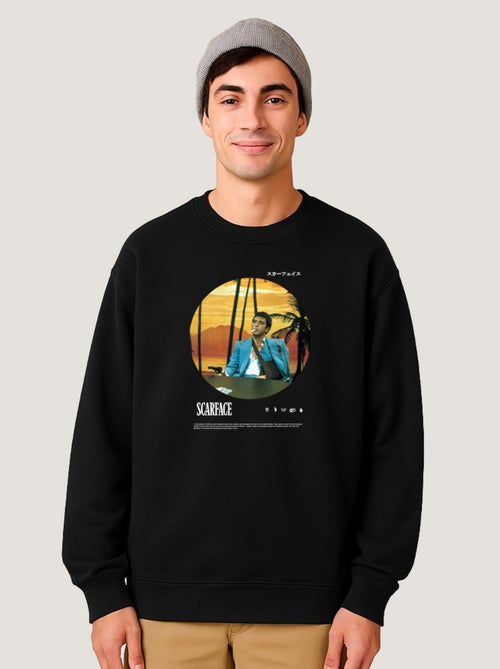 Sweat Homme - SCARFACE 10 JAP - Kiabi