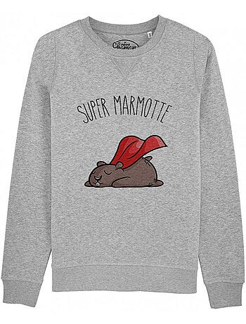 Sweat Homme - SUPER MARMOTTE
