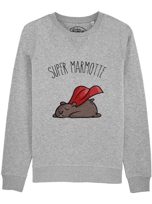 Sweat Homme - SUPER MARMOTTE - Kiabi