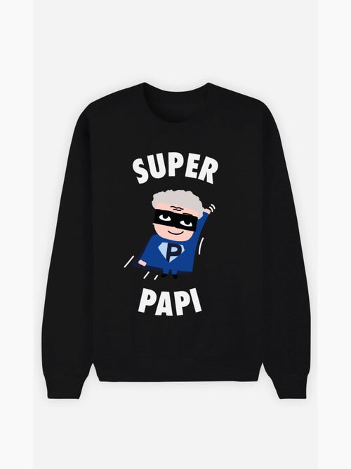 Sweat Homme - SUPER PAPI - Kiabi