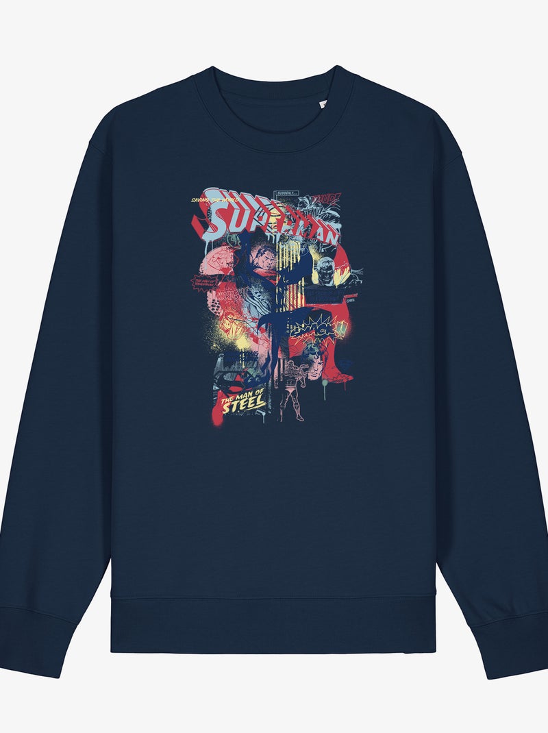 Sweat Homme - SUPERMAN 2 Bleu marine - Kiabi