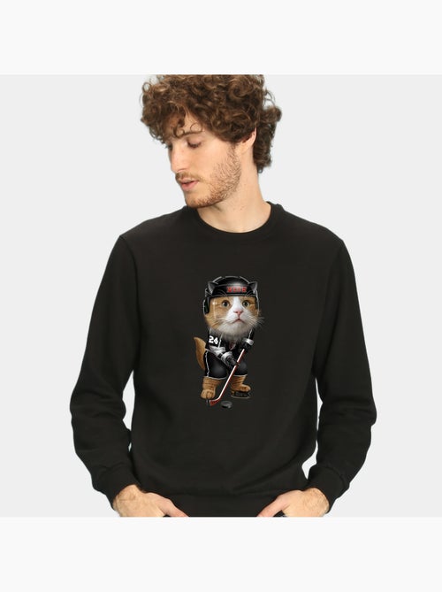 Sweat Homme - TEAM HOCKEY CAT - Kiabi