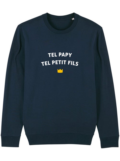 Sweat Homme - TEL PAPY TELLE PETIT FILS WAF - Kiabi