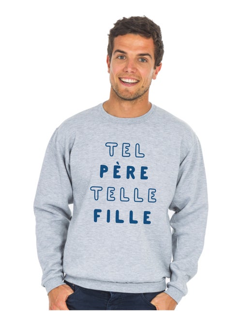 Sweat Homme - TEL PÈRE TELLE FILLE MPT - Kiabi