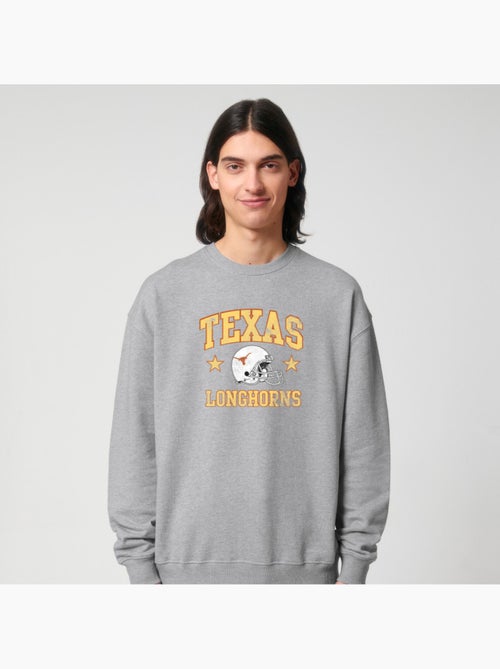 Sweat Homme - TEXAS LONGHORNS YELLOW - Kiabi