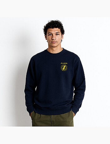 Sweat Homme - THE FLASH LOGO CŒUR