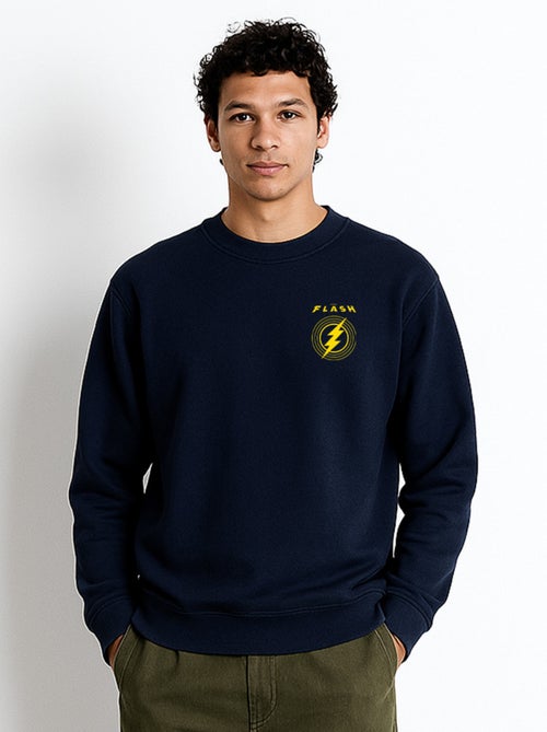 Sweat Homme - THE FLASH LOGO CŒUR - Kiabi