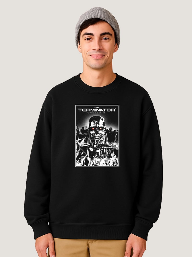 Sweat Homme - THE TERMINATOR 3 Noir - Kiabi