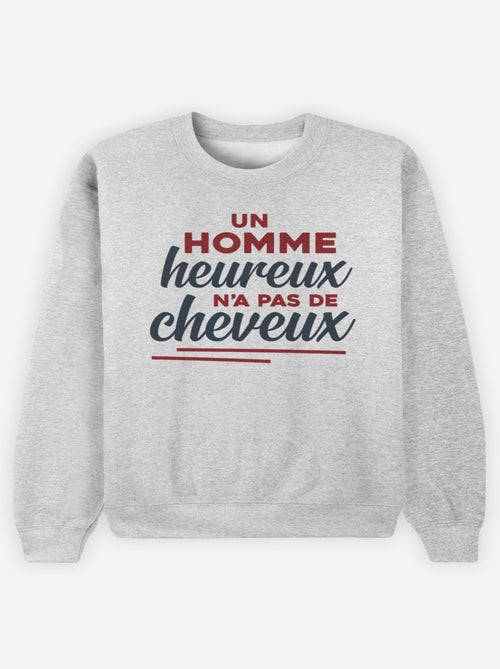 Sweat Homme - UN HOMME HEUREUX - Kiabi