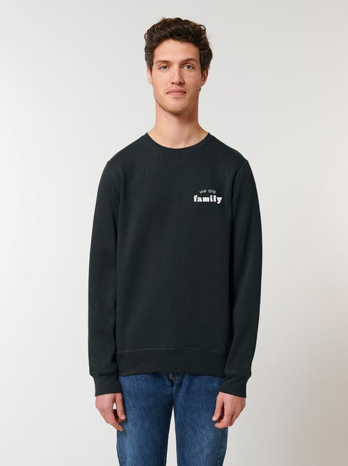 Sweat Homme - WE ARE FAMILY COEUR - Kiabi