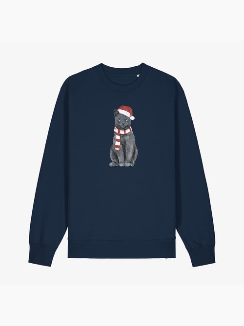 Sweat Homme - XMAS CAT - Kiabi