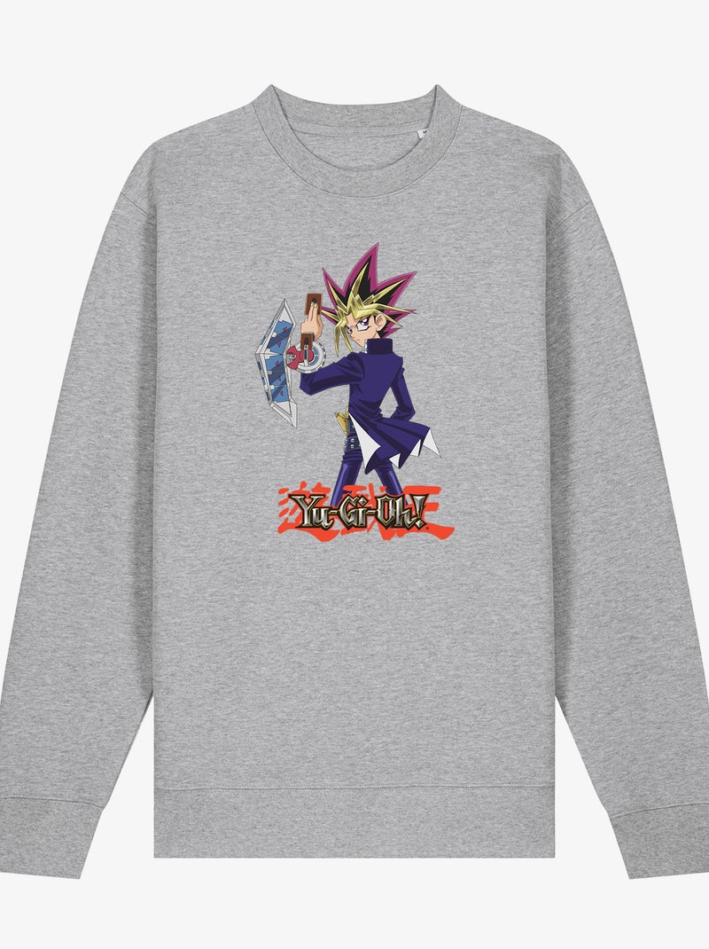 Sweat Homme - YU GI OH 1 Gris chiné - Kiabi