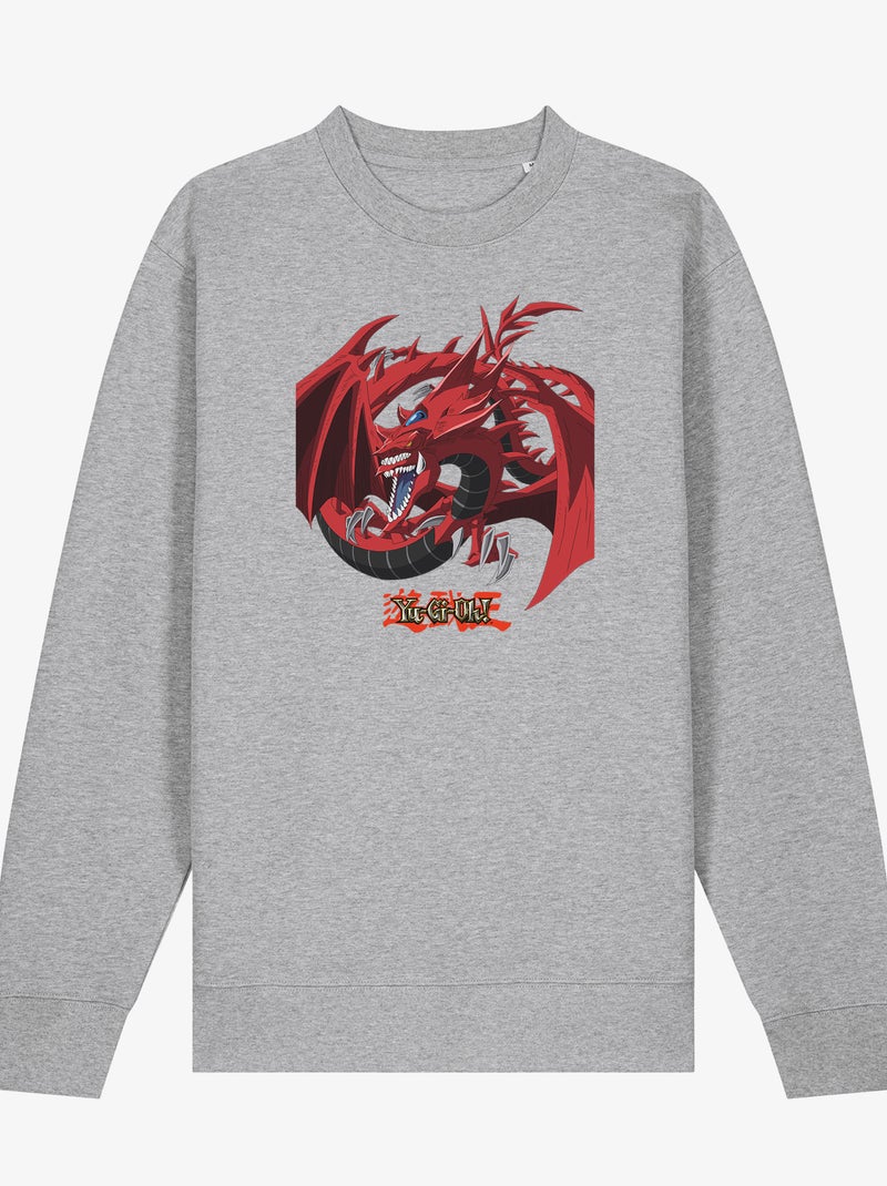 Sweat Homme - YU GI OH 5 Gris chiné - Kiabi