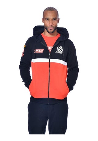 Sweat homme à capuche avec zip Collection Racing Freegun