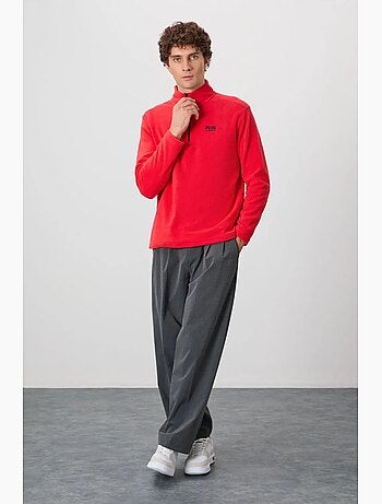 Sweat homme à demi-zip tommy