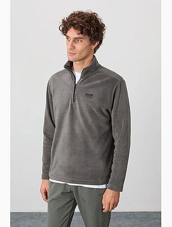 Sweat homme à demi-zip tommy