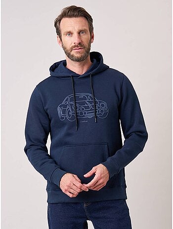 Sweat homme avec imprimé graphique voiture 'deeluxe'