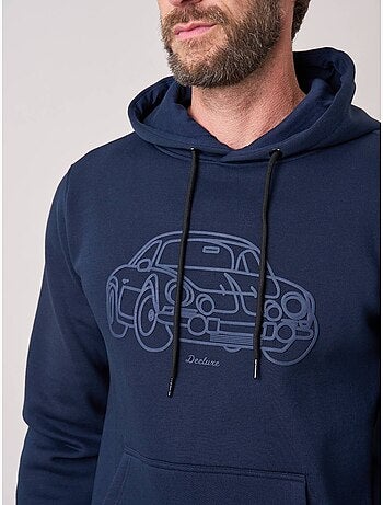 Sweat homme avec imprimé graphique voiture 'deeluxe'