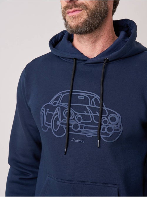 Sweat homme avec imprimé graphique voiture 'deeluxe' - Kiabi