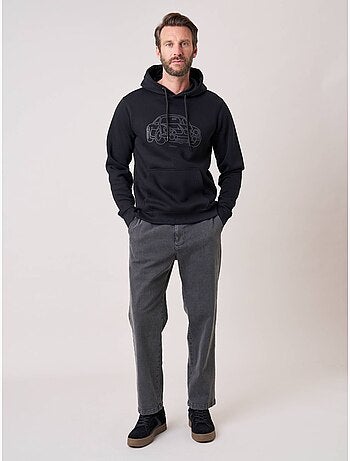 Sweat homme avec imprimé graphique voiture 'deeluxe'