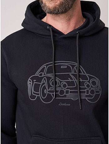 Sweat homme avec imprimé graphique voiture 'deeluxe'