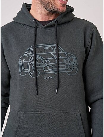 Sweat homme avec imprimé graphique voiture 'deeluxe'