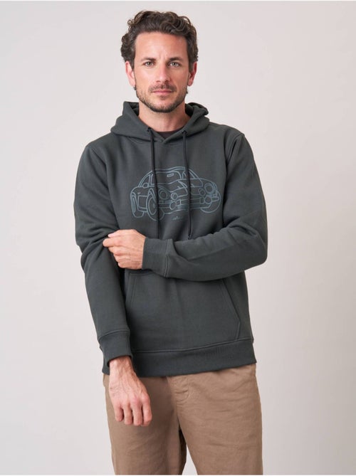 Sweat homme avec imprimé graphique voiture 'deeluxe' - Kiabi